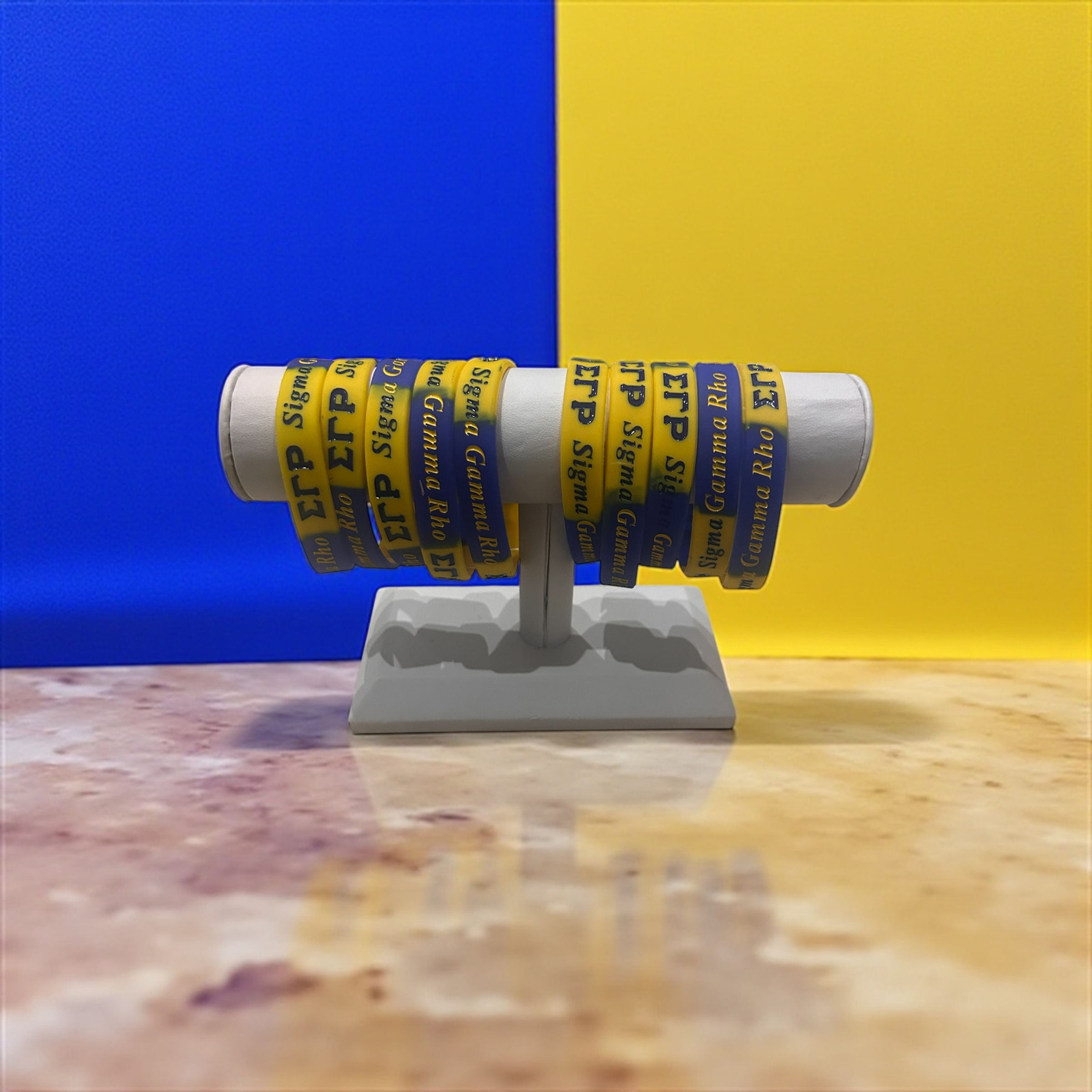 Sigma Gamma Rho set of bracelets