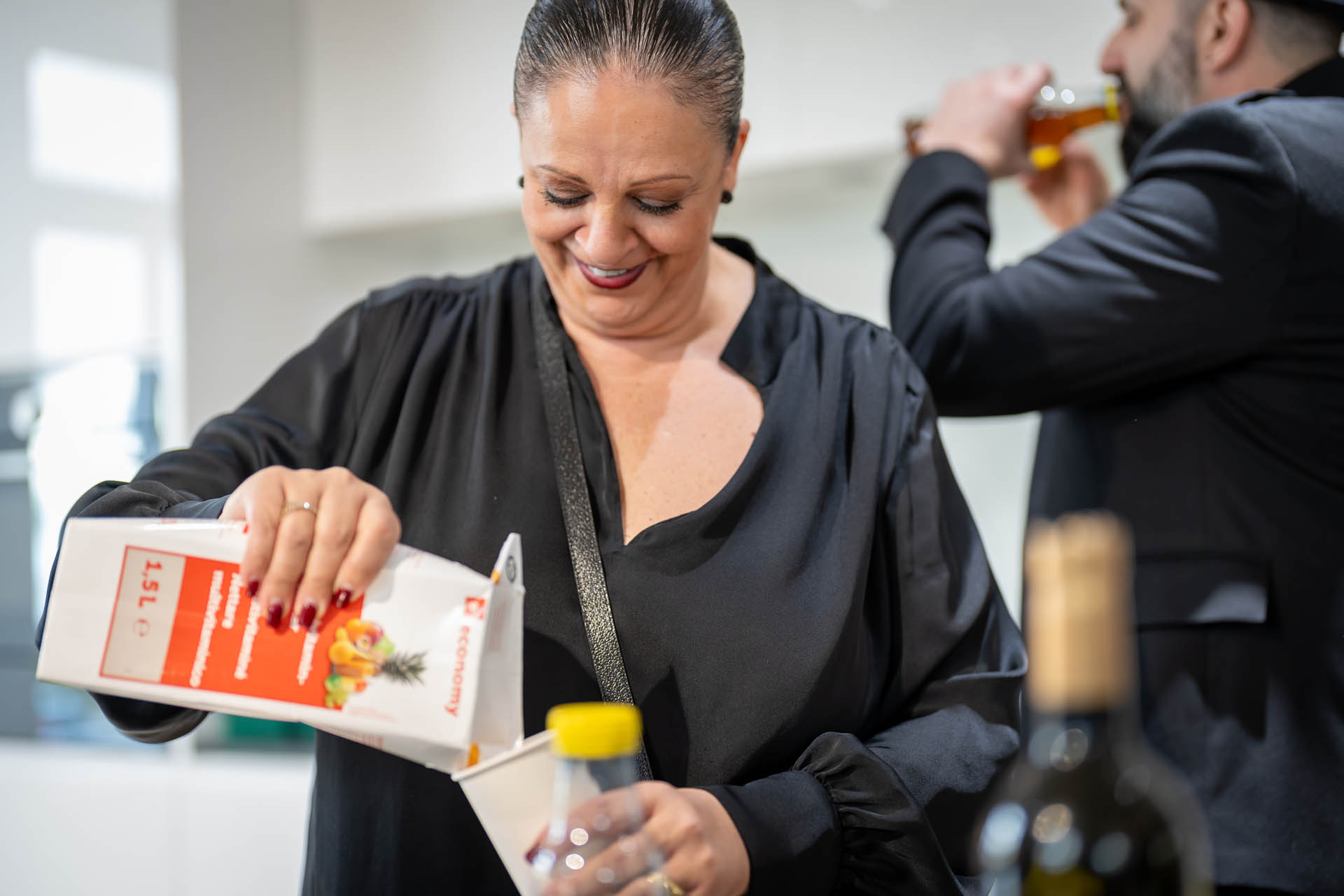 Gab auch anderes ausser Alkohol an der Eröffungsfeier von Iris Foto Luzern