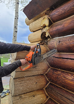 Log Railing & Log Replacements