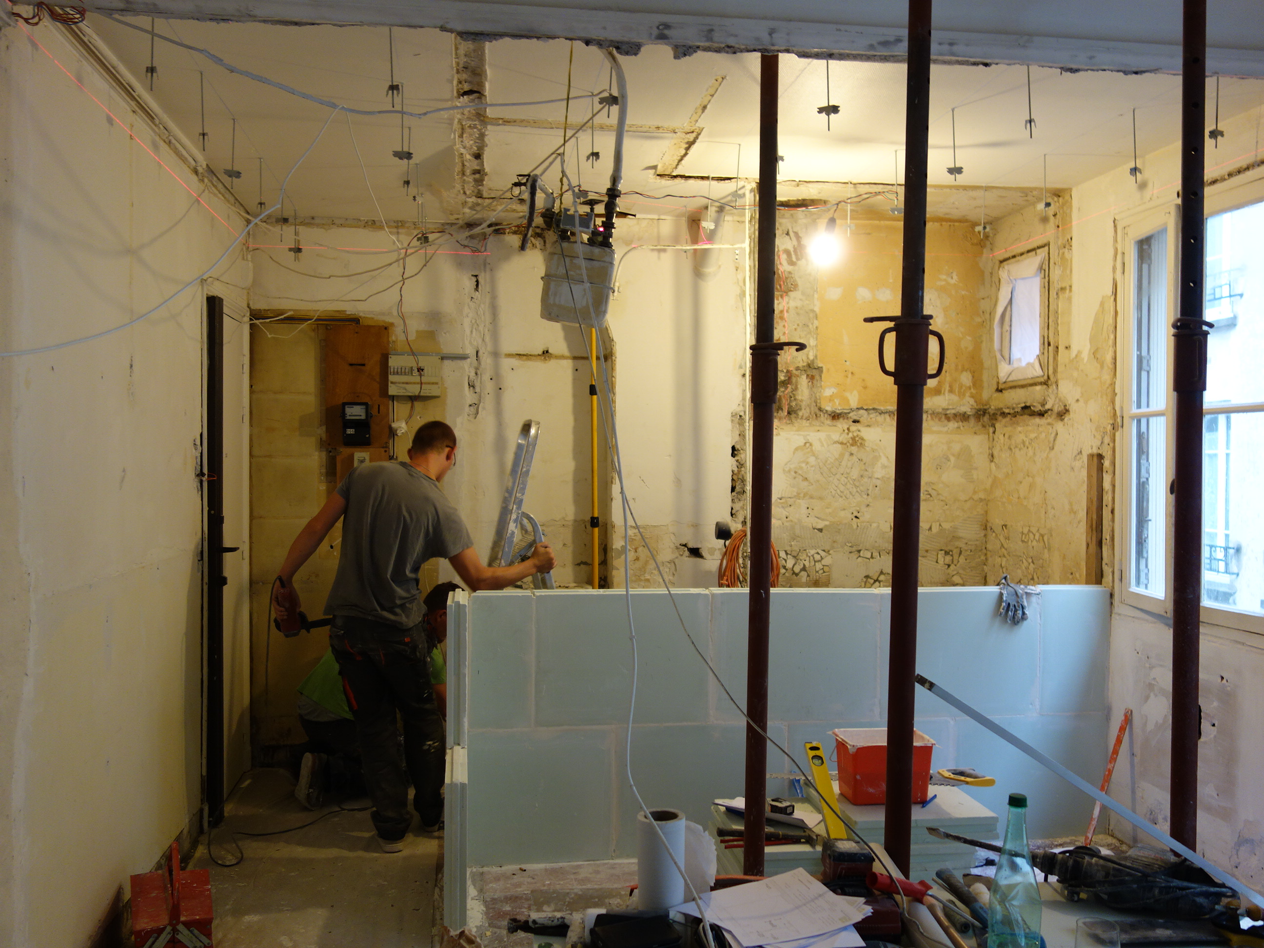 chantier architecture intérieure