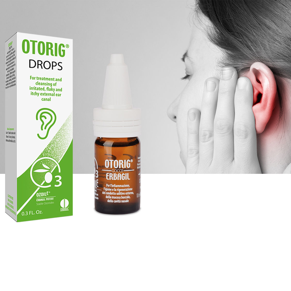 OTORIG kapljice za ušesa, 10ml
