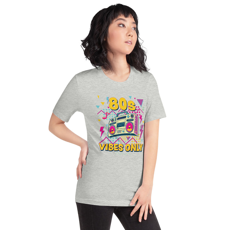 Thumbnail: 80s Vibes Only Unisex t-shirt
