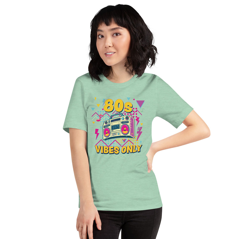 Thumbnail: 80s Vibes Only Unisex t-shirt