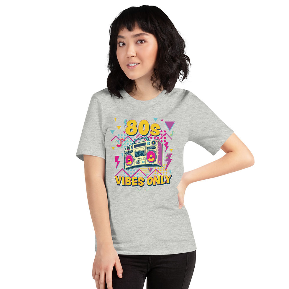 Thumbnail: 80s Vibes Only Unisex t-shirt