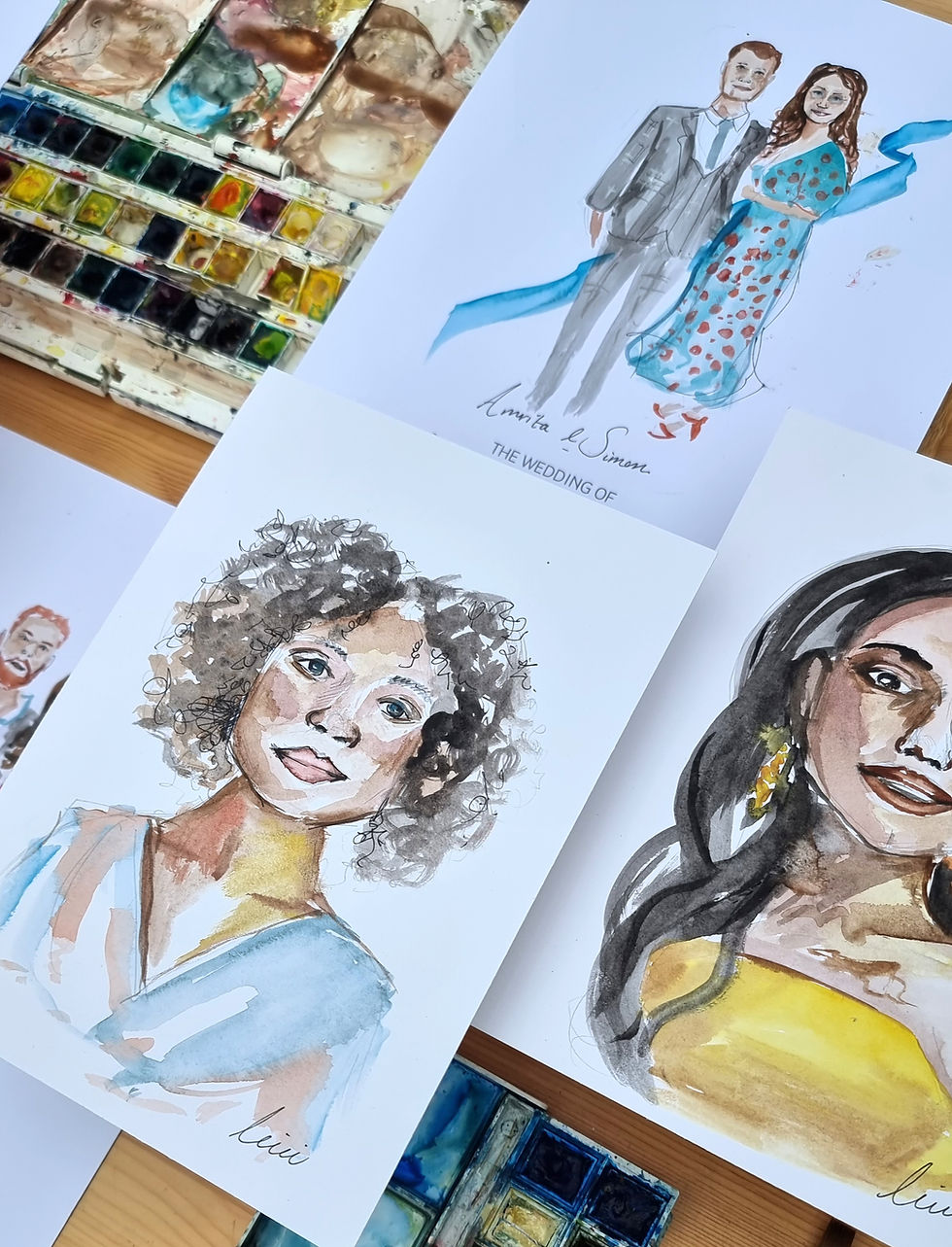 Thumbnail: Watercolour Portrait