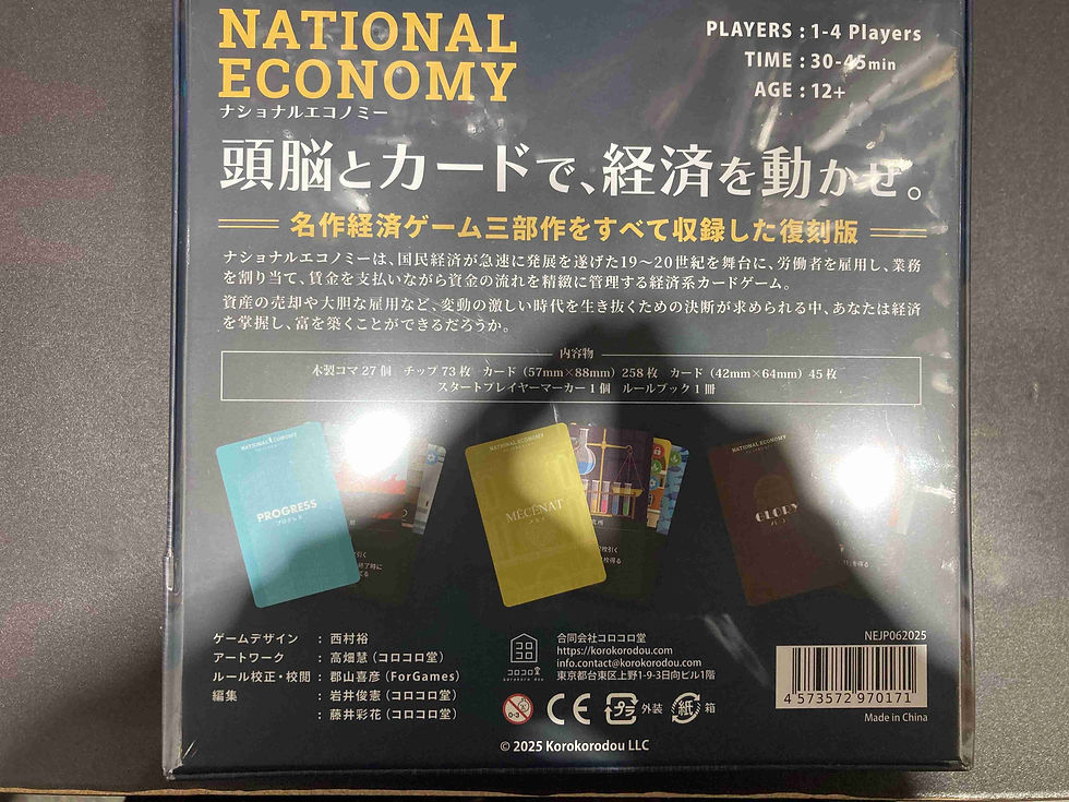 サムネイル： ナショナルエコノミー　新版