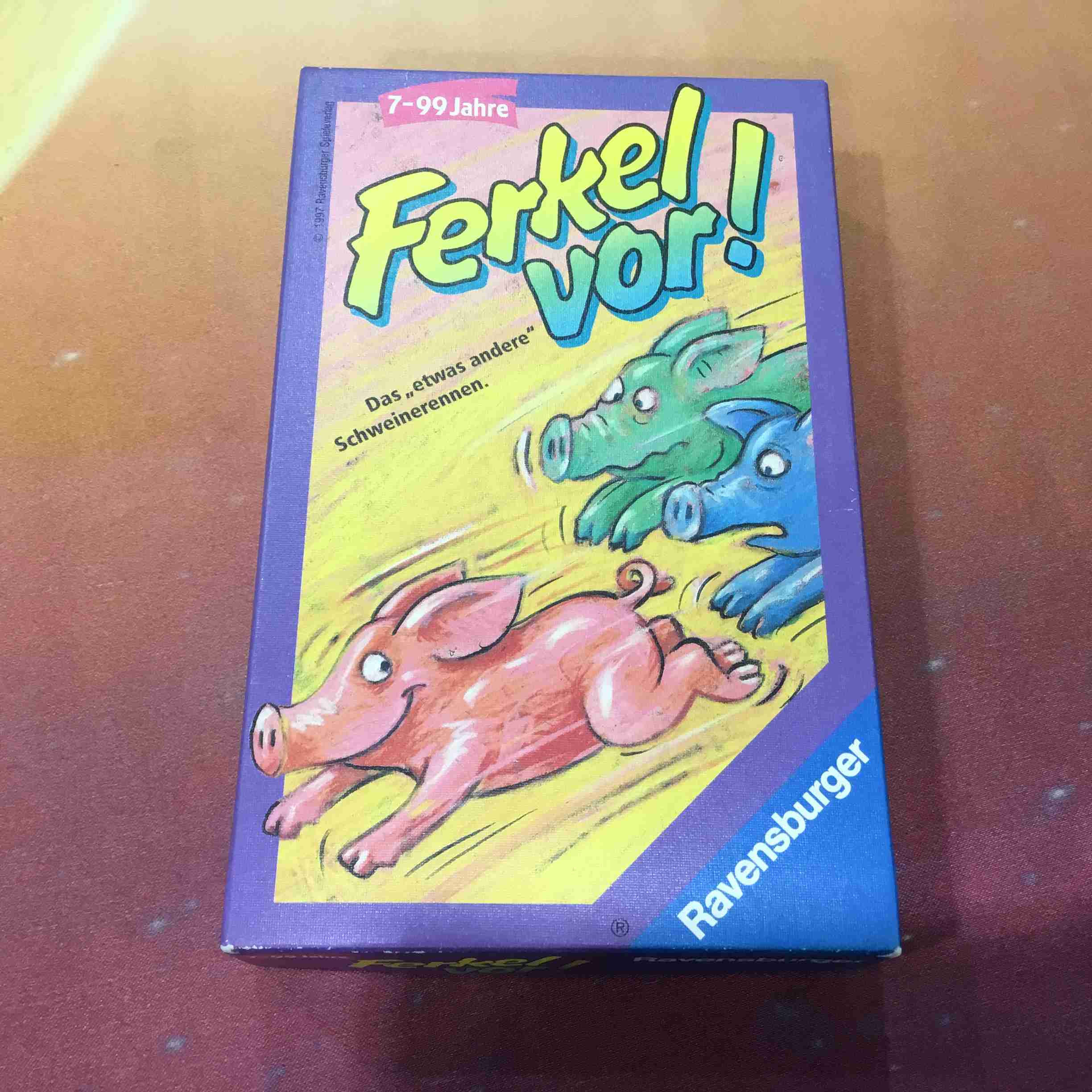 箱傷・中古・和訳なし｜こぶたさん、GO！  Ferkel vor!