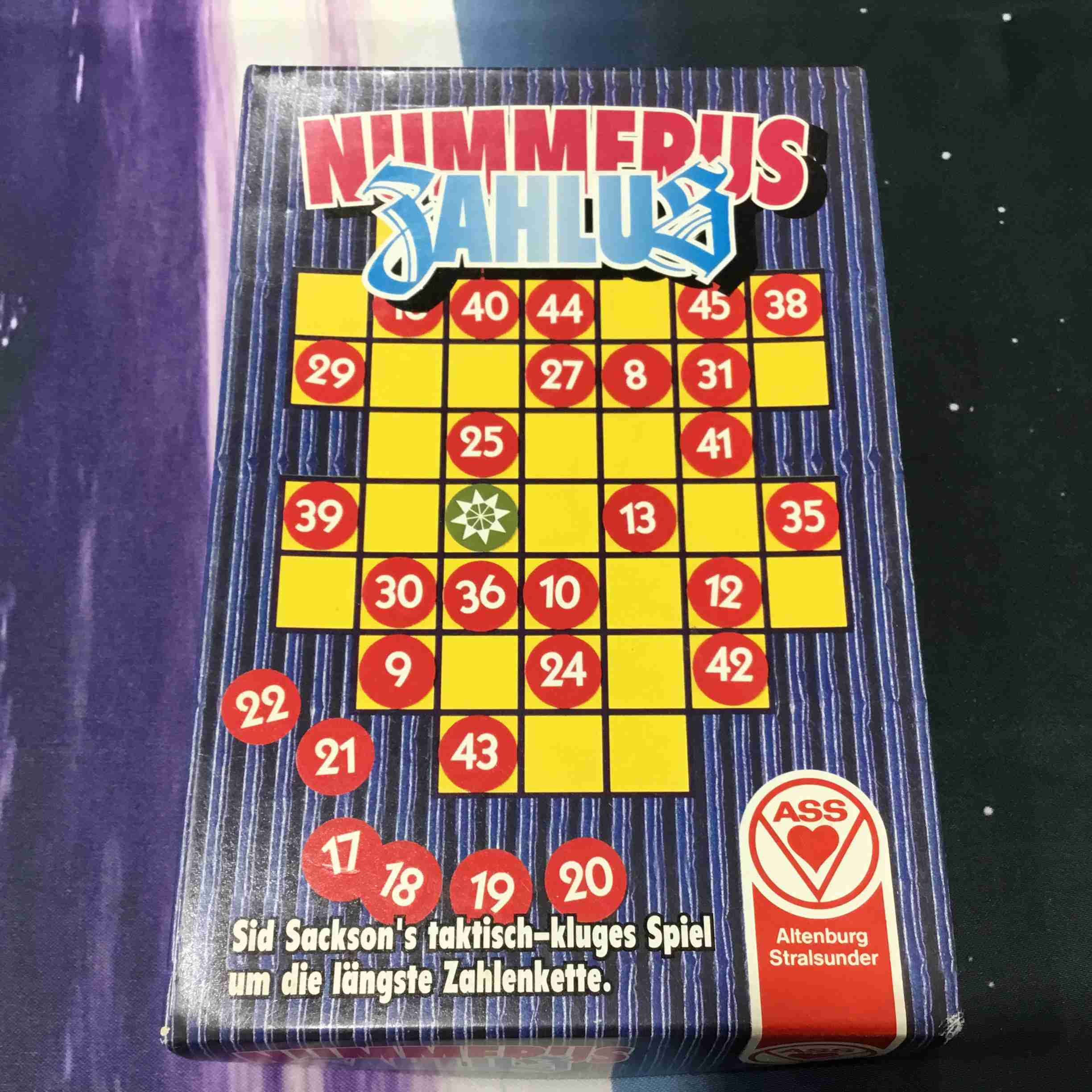 詳細確認｜ヌメルスツァールス  Nummerus Zahlus