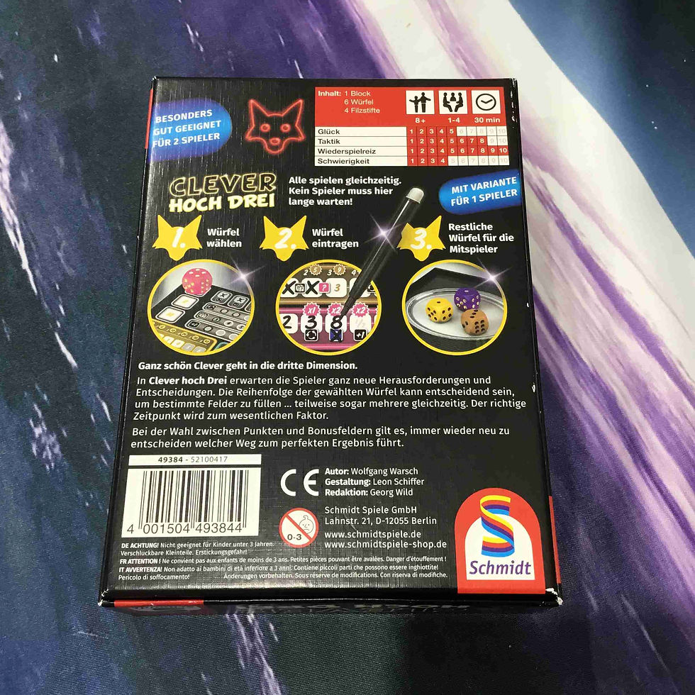 サムネイル： 中古｜クレバー・ホフ・ドライ Clever hoch Drei