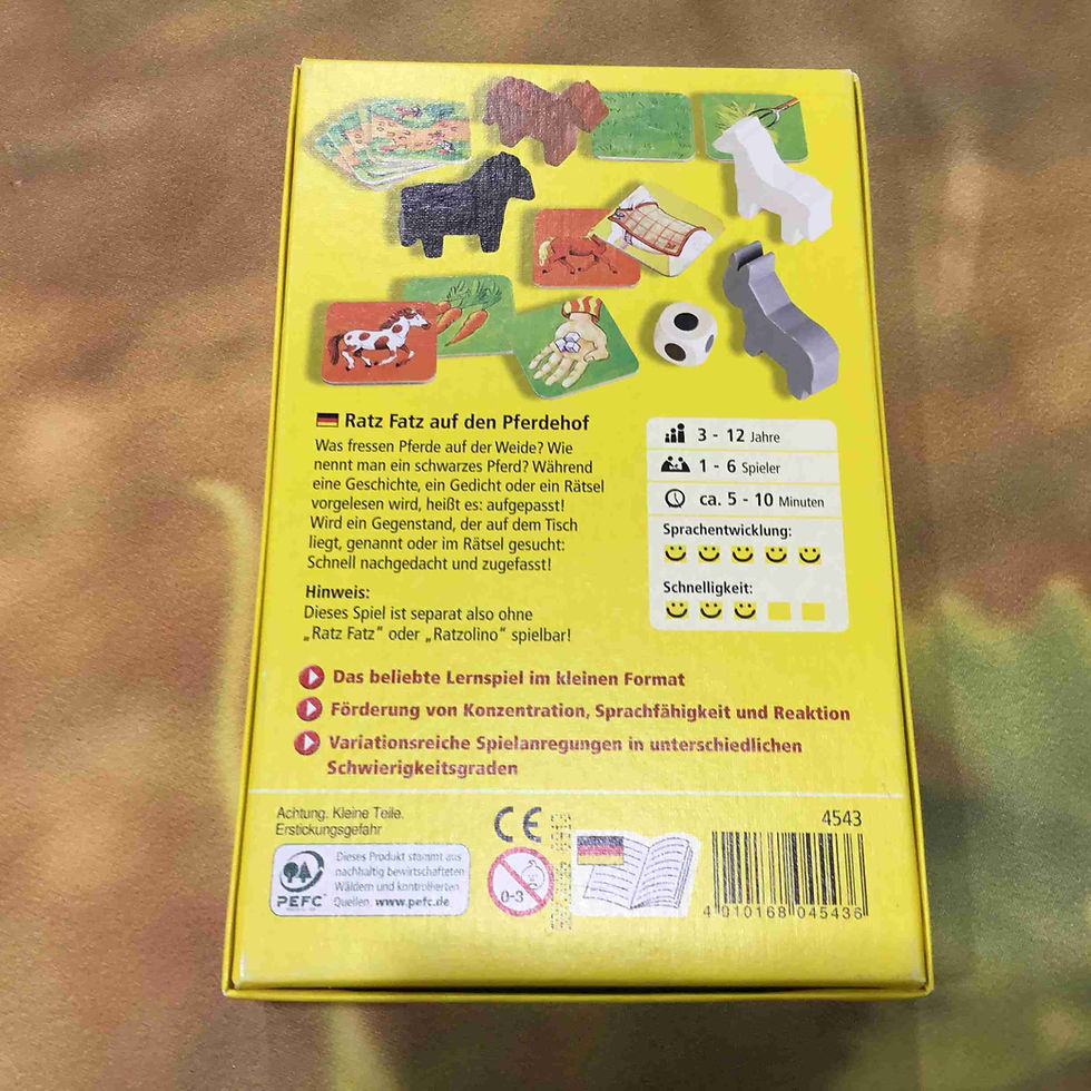 サムネイル： 中古・和訳なし｜ラッツ・ファッツ：馬牧場  Ratz Fatz auf den Pferdehof