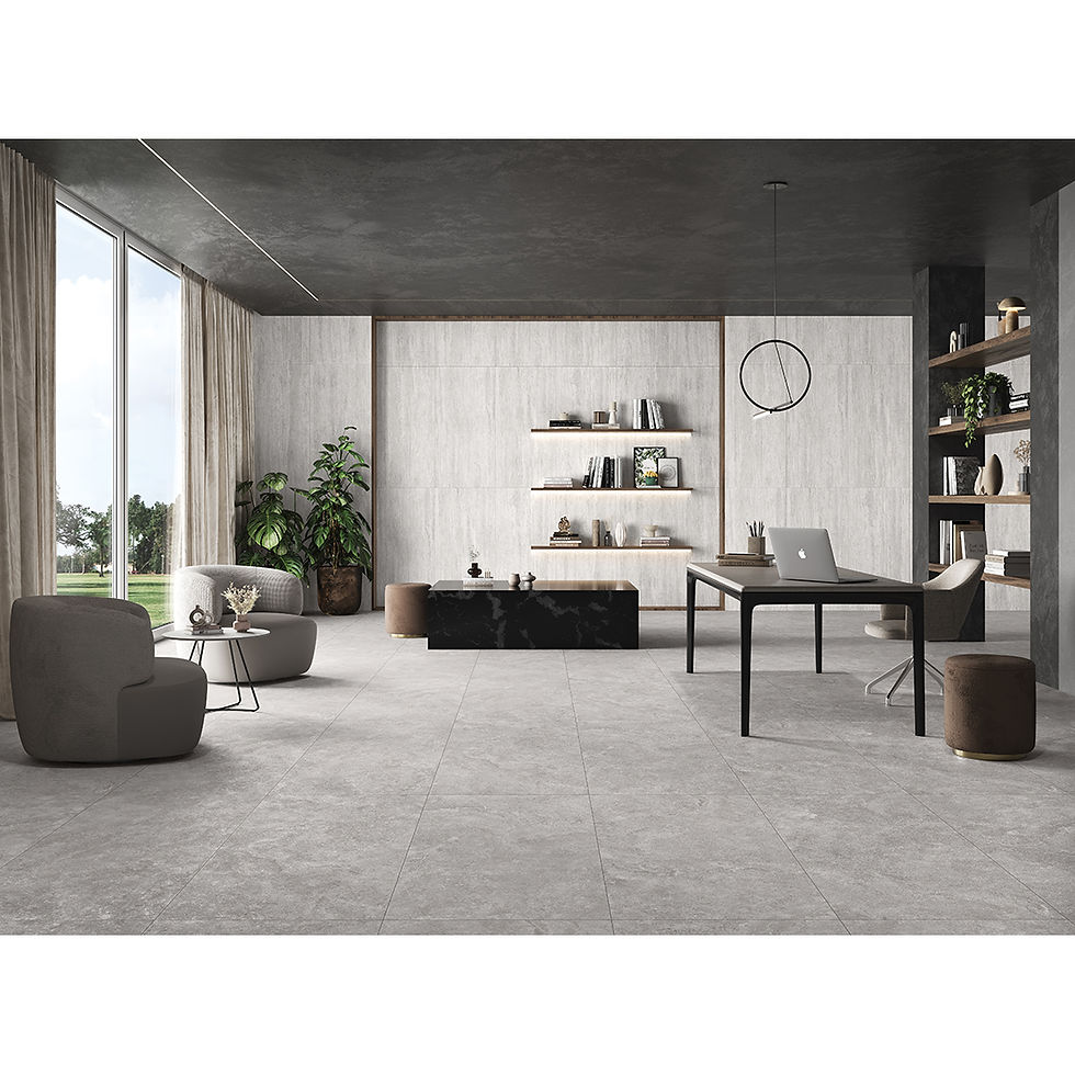 Thumbnail: Mystical Gris Matt Cross Cut R10 60x60cm