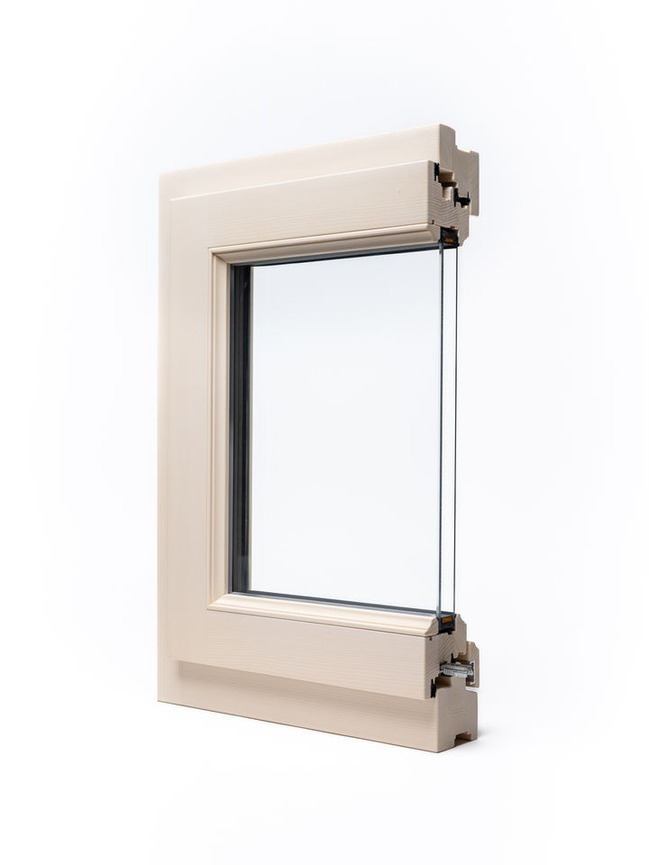 Finestra in legno H68D – vista interna