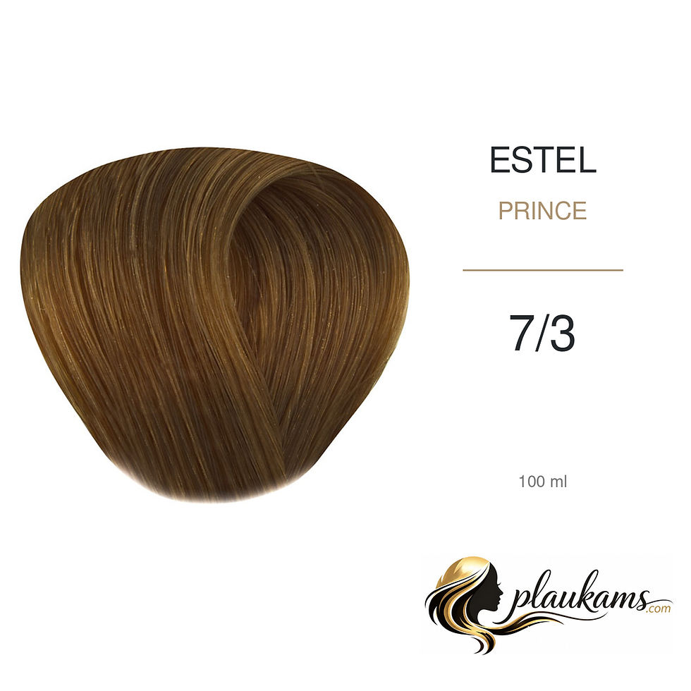ESTEL PRINCE kreminiai plaukų dažai 7/3, 100 ml