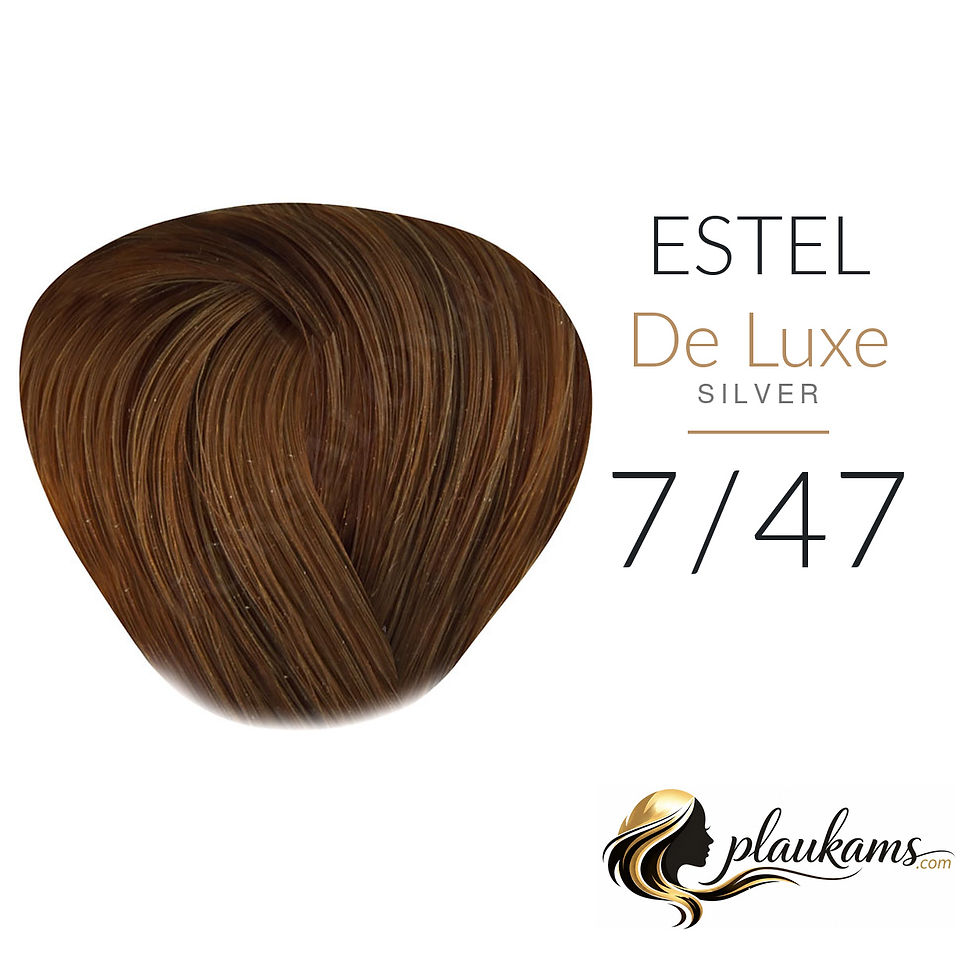 ESTEL Silver 7/47 plaukų dažai žiliems plaukams 60 ml