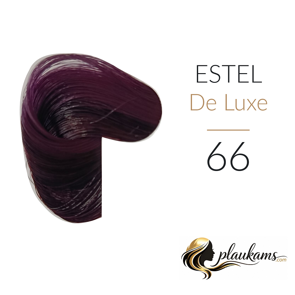 ESTEL De Luxe 66 plaukų dažai 60 ml