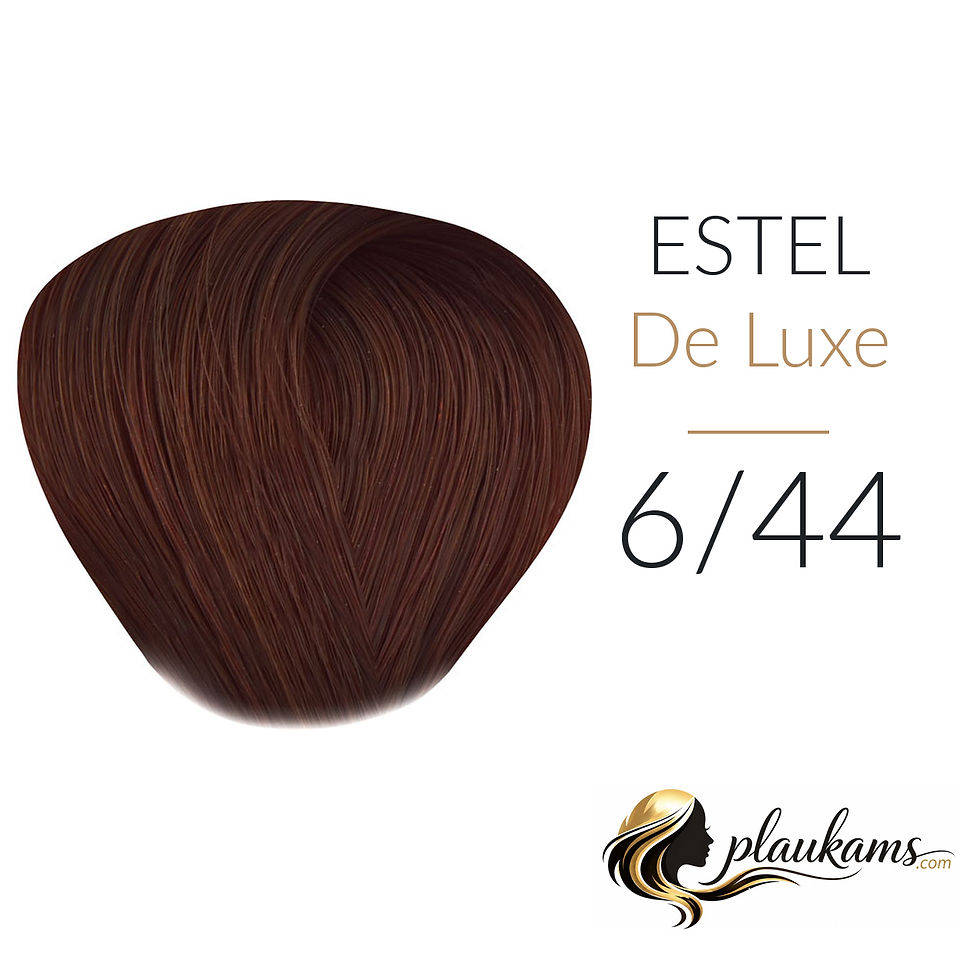 ESTEL De Luxe 6/44 plaukų dažai 60 ml