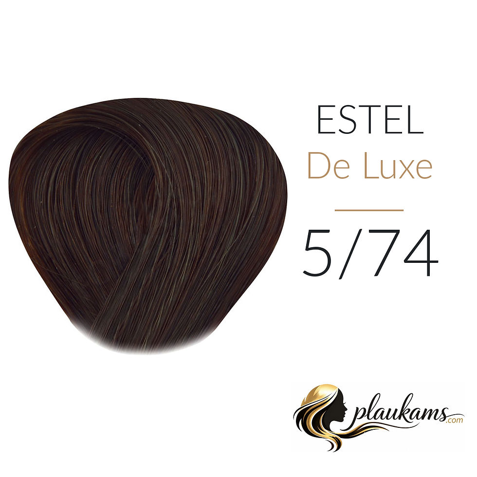ESTEL De Luxe 5/74 plaukų dažai 60 ml