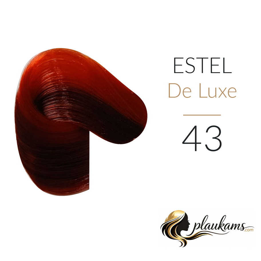 ESTEL De Luxe 43 plaukų dažai 60 ml