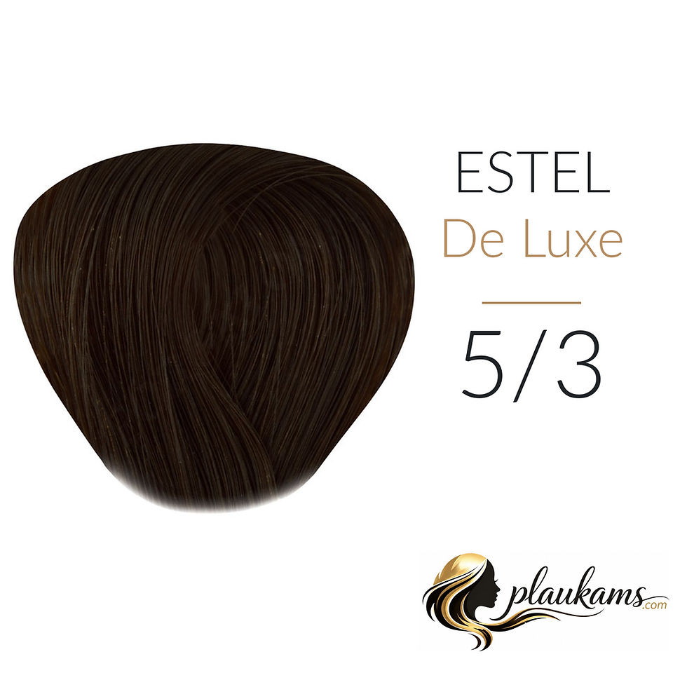 ESTEL De Luxe 5/3 plaukų dažai 60 ml