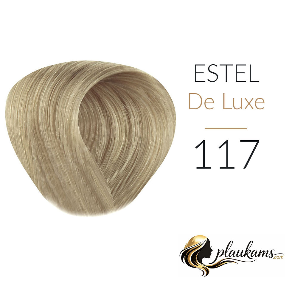 ESTEL De Luxe 117 plaukų dažai 60 ml