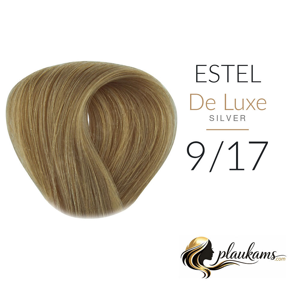 ESTEL Silver 9/17 plaukų dažai žiliems plaukams 60 ml