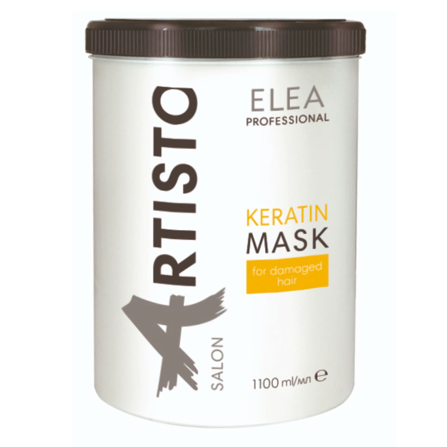 Atstatanti kaukė su keratinu ELEA PROFESSIONAL, 1100 ML  Veiksmingai ir greitai atkuria plaukų prarastą keratiną. Suteikia pa