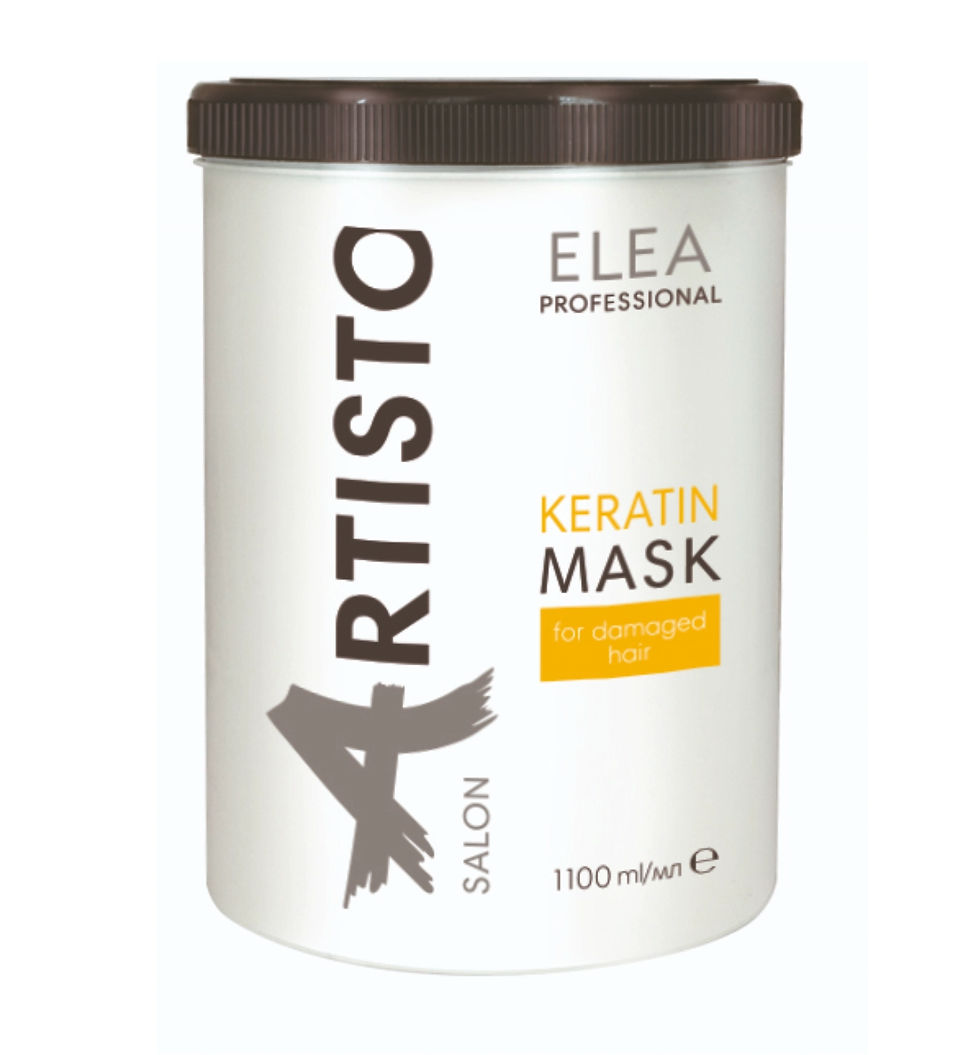 Atstatanti Kaukė Su Keratinu ELEA PROFESSIONAL, 1100 ML Veiksmingai ir greitai atkuria plaukų prarastą keratiną. Suteikia pa