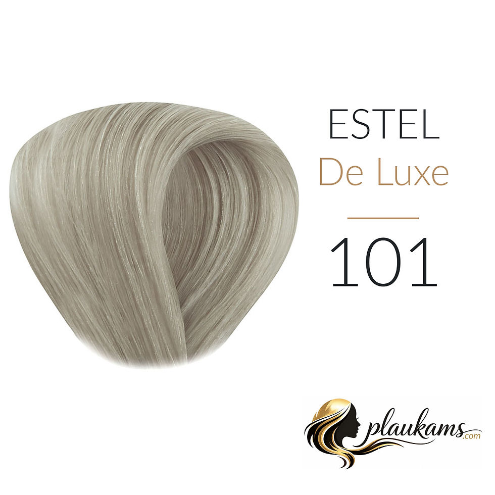 ESTEL De Luxe 101 plaukų dažai 60 ml