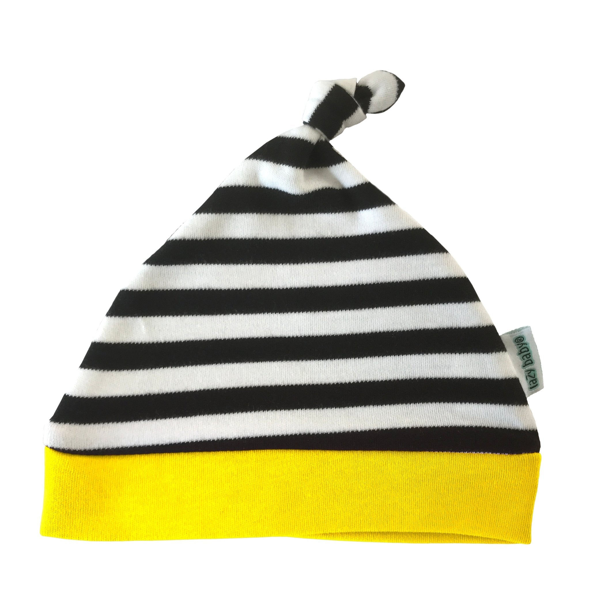 Lazy Baby® Organic Stripy Knotted Baby Hat – A Perfect New Baby Gift