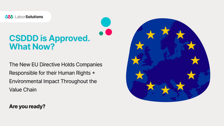 Unpacking the New EU Corporate Sustainability Due Diligence Directive