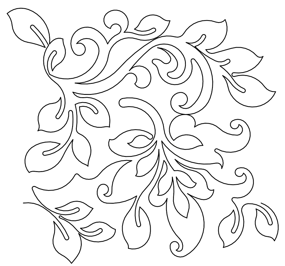Leaves edge to edge