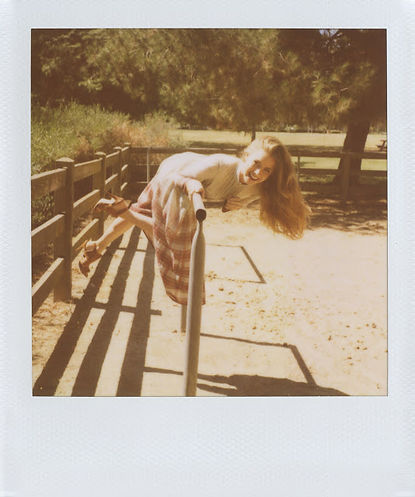 Amy Adams Scott Sternberg Band of Outsiders Polaroids Fashion Campaign