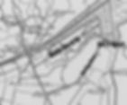 1824 map showing area where the River Welland enters the Wash after Fosdyke Bridge