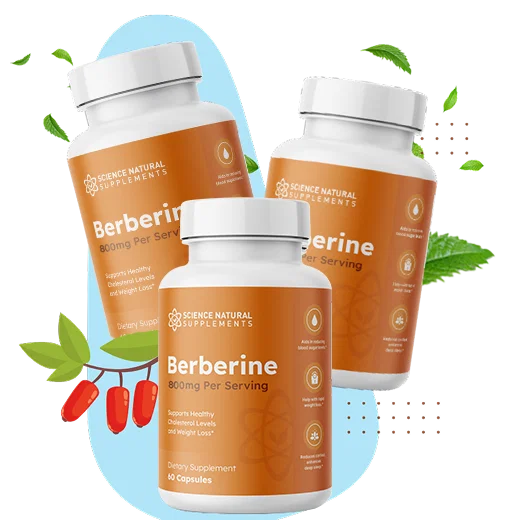 Berberine product bottle