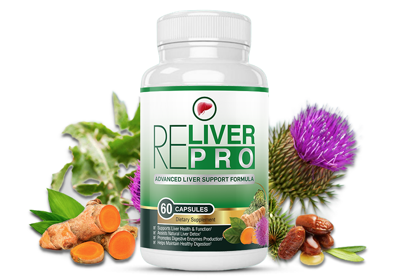 Reliver product bottle