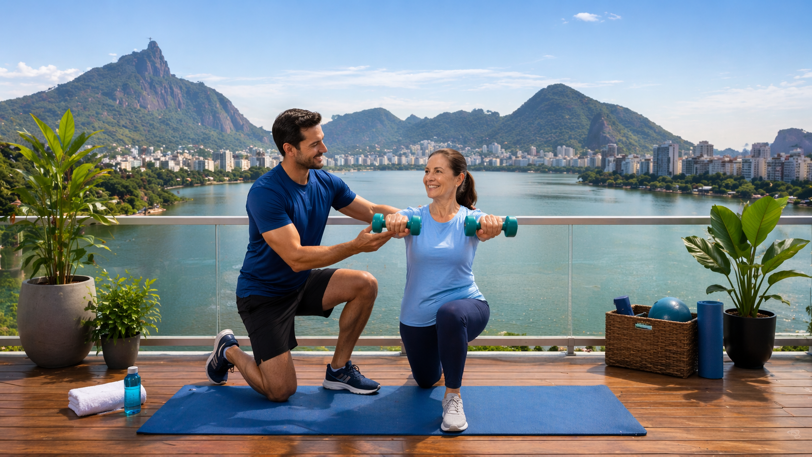 Exercício de equilíbrio para idosos