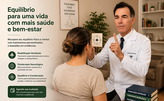 Fisioterapia vestibular domiciliar em Lagoa RJ — Dr. Moacir Rodolfo Muruci, CREFITO 16513-F