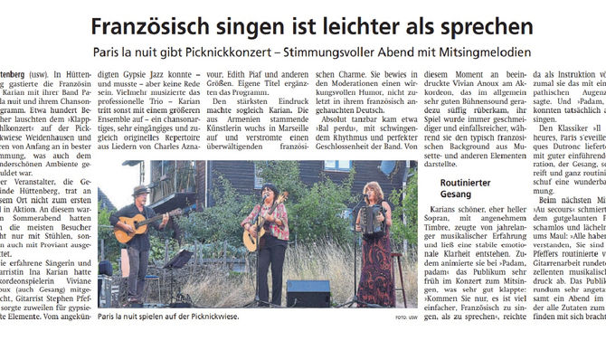 Tournée d´été 2022