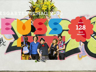 Premier concert de notre tournée d´été Jeudi 9 Juillet a 16h au Landesgartenschau Neuss!