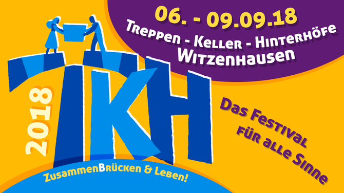 En concert au Festival Treppen, Keller, Hinterhöfen a Witzenhausen Dimache 9 Septembre a 17h