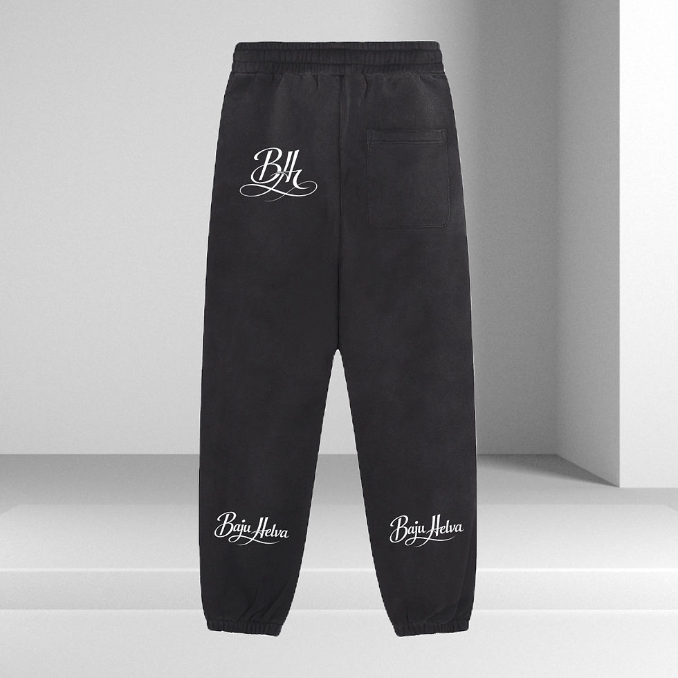 Thumbnail: 𝓑.𝓗 Fleece Jogged Sweatpants