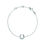 Thumbnail: Links of London Ascot Diamond Essentials Sterling Silver Horseshoe Bracelet