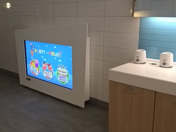 Play9 kids play interactive digital Parents Room, Savills UK Metro Centre Shopping Centre