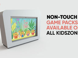 Play9 range of non touchscreen interactive digital kids screens