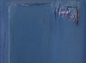 Décembre, huile sur toile, 60x50 cm