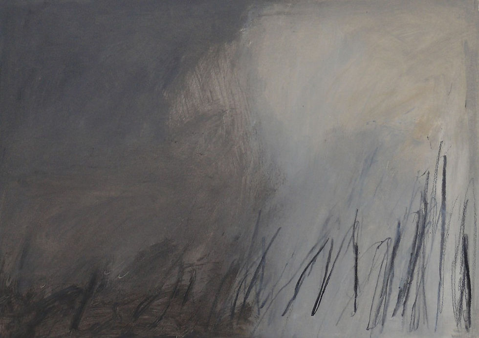 8_Ocean serie. Huile sur papier 30x40 cm