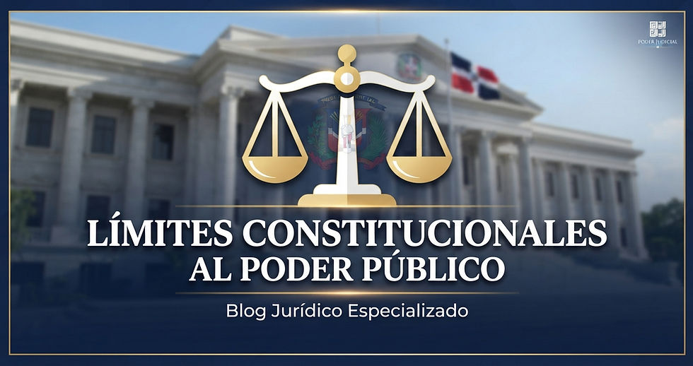 Límites Constitucionales al Poder Público: Éxito Legal de Centro Jurídico e Inversiones Batía Ramos contra el MOPC y la inembargabilidad del Estado