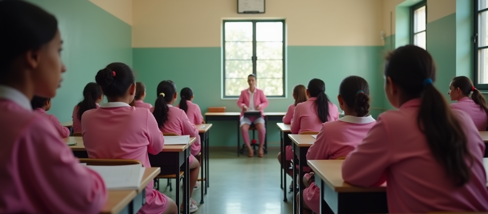 Empowering Girls Through Menstrual Health Education