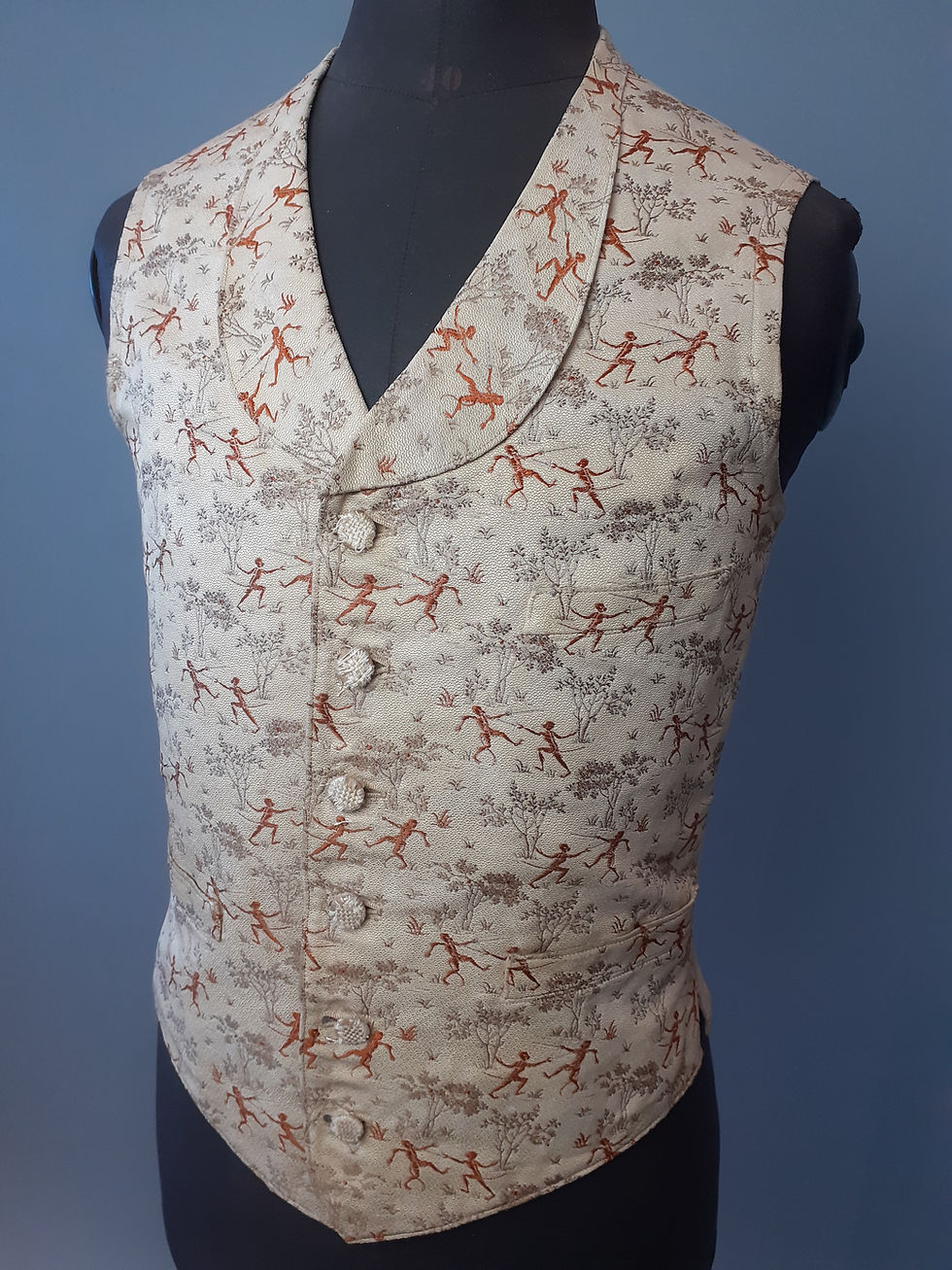 Gilet d'homme, vers 1860