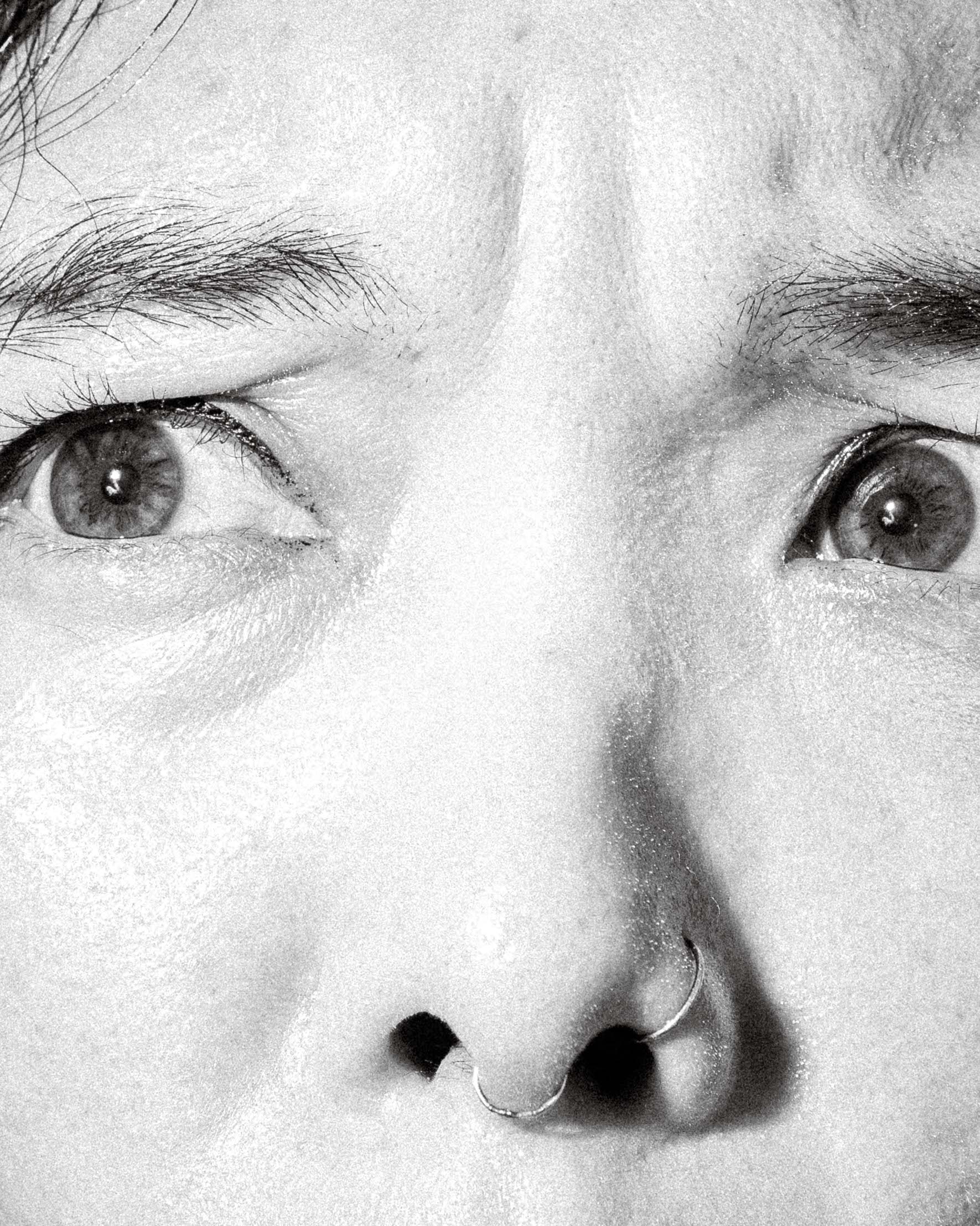 a photograph expressing a girl's eyes and her emotions